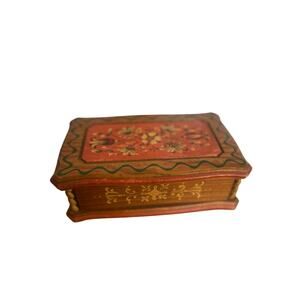 Vintage Reuge Music Wood Box Doctor Zhivago Lara's Theme w Balalaika Switzerland